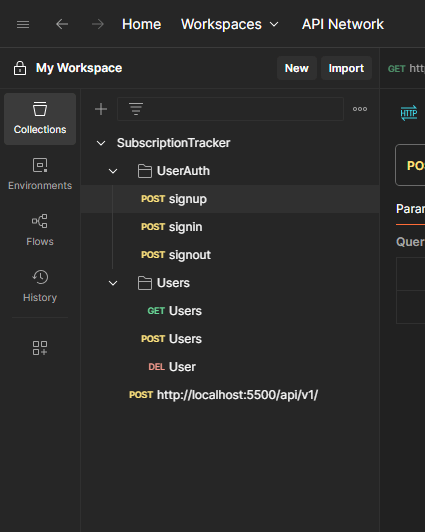 Subscription Tracker API